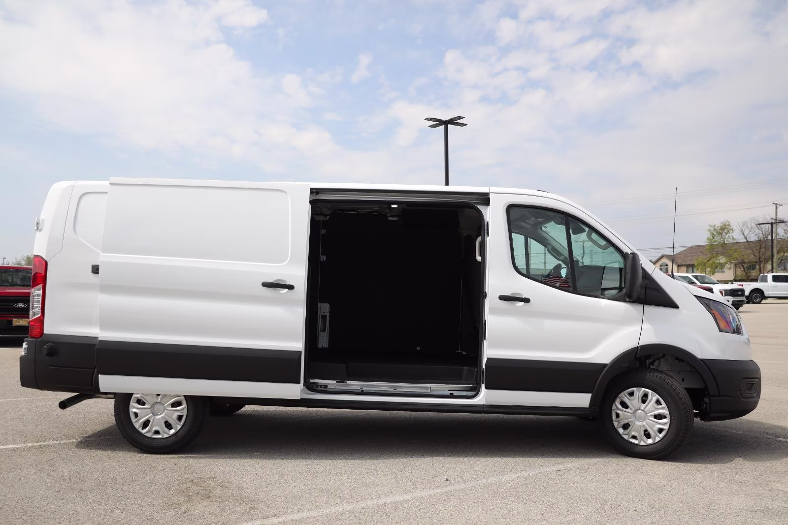 2026 Oxford White Ford Transit Cargo Van RWD Van