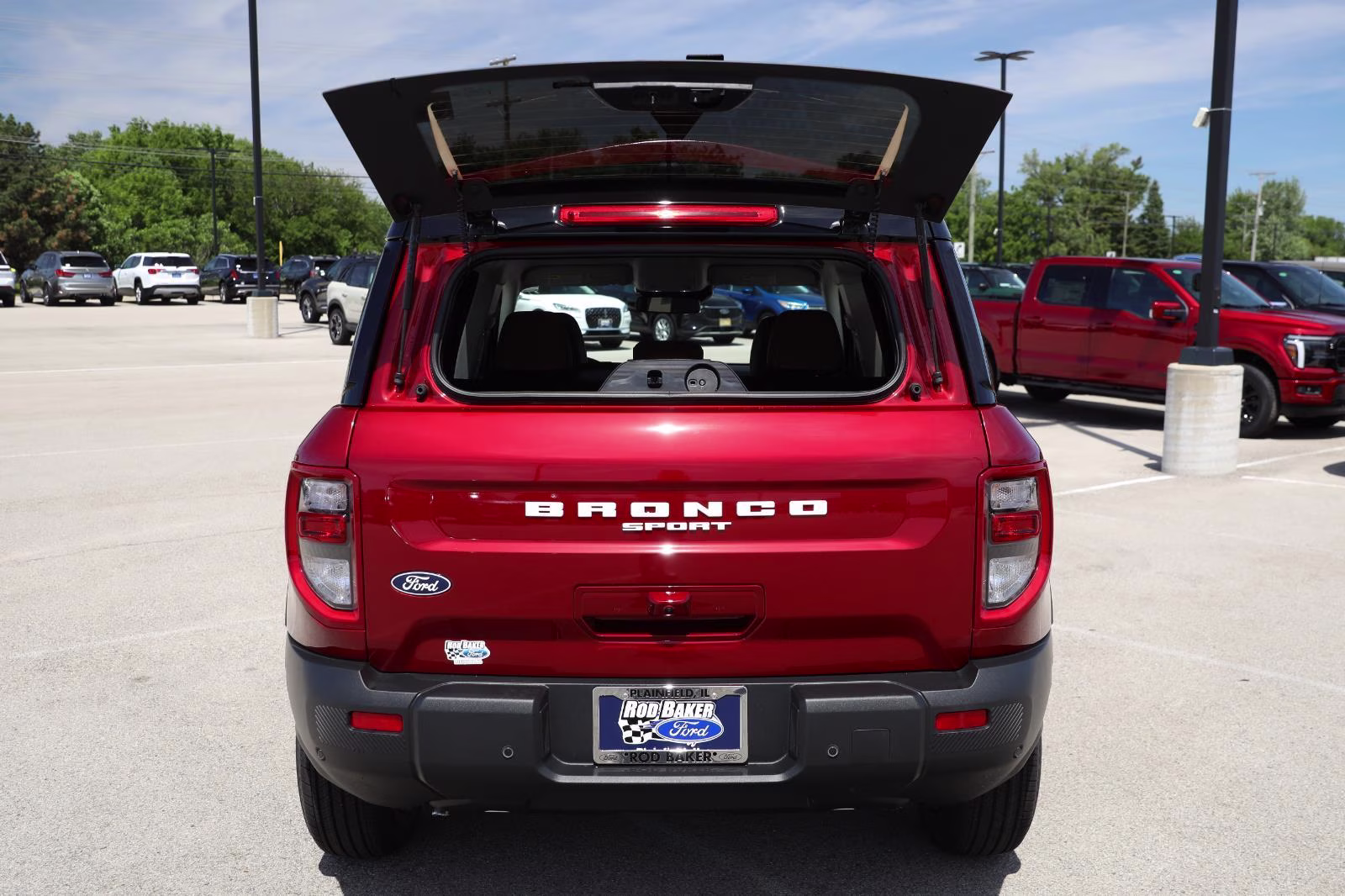 2026 Ruby Red Metallic Tinted Clearcoat Ford Bronco Sport Outer Banks 4X4 SUV