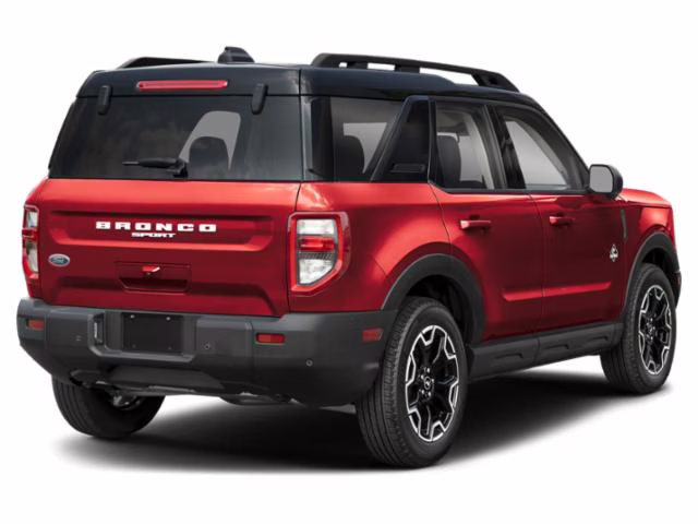 2026 Ruby Red Metallic Tinted Clearcoat Ford Bronco Sport Outer Banks 4X4 SUV