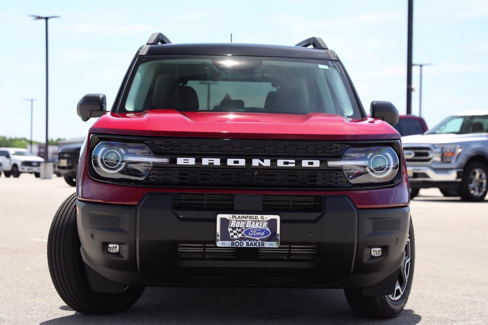 2026 Ruby Red Metallic Tinted Clearcoat Ford Bronco Sport Outer Banks 4X4 SUV