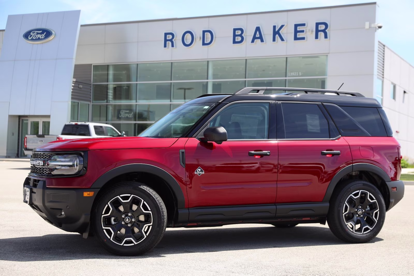 2026 Ruby Red Metallic Tinted Clearcoat Ford Bronco Sport Outer Banks 4X4 SUV