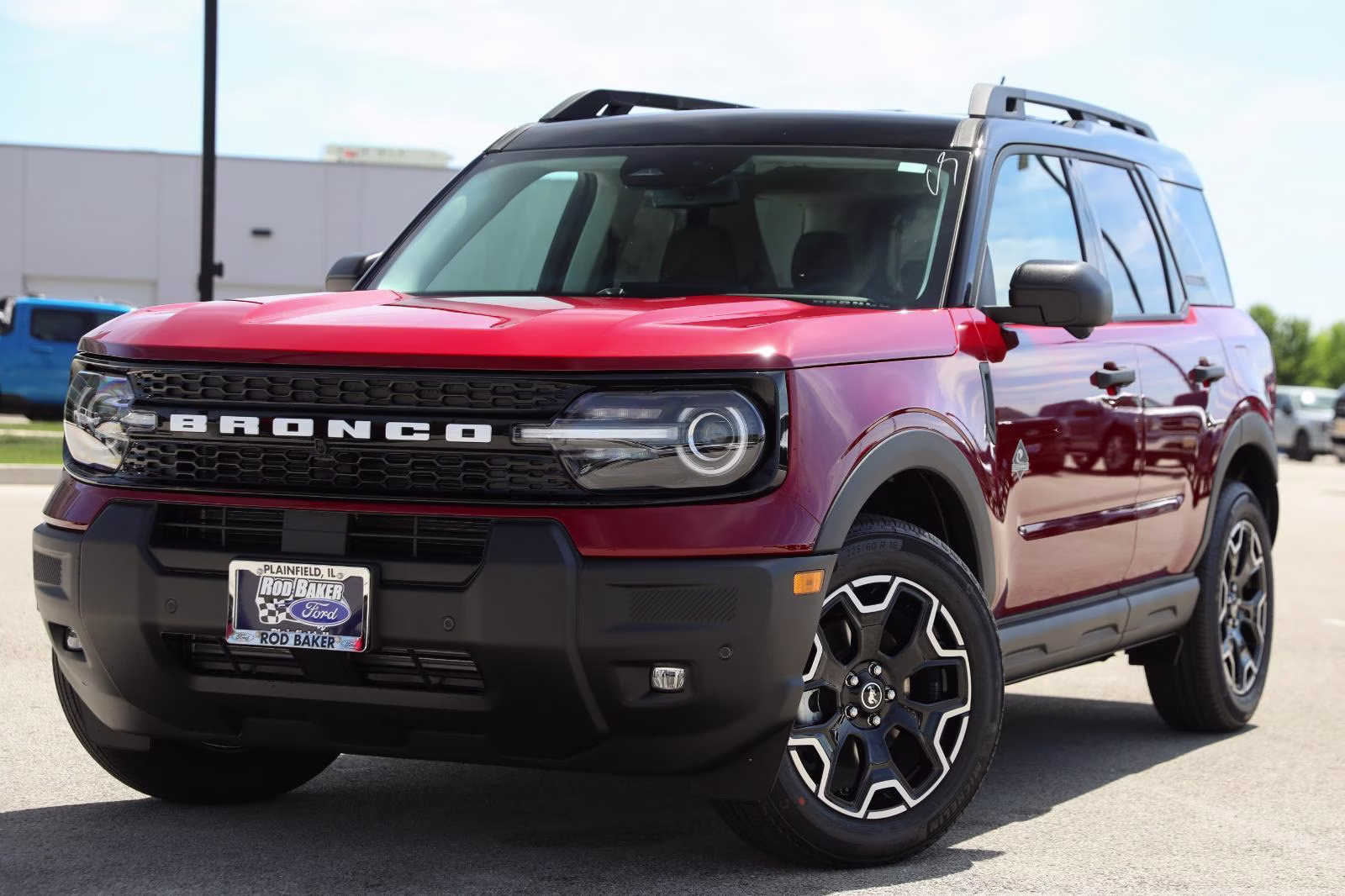 2026 Ruby Red Metallic Tinted Clearcoat Ford Bronco Sport Outer Banks 4X4 SUV