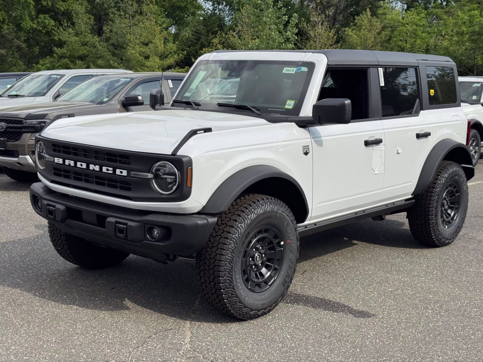 2026 White Ford Bronco Big Bend 4 Door 4x4 4X4 SUV