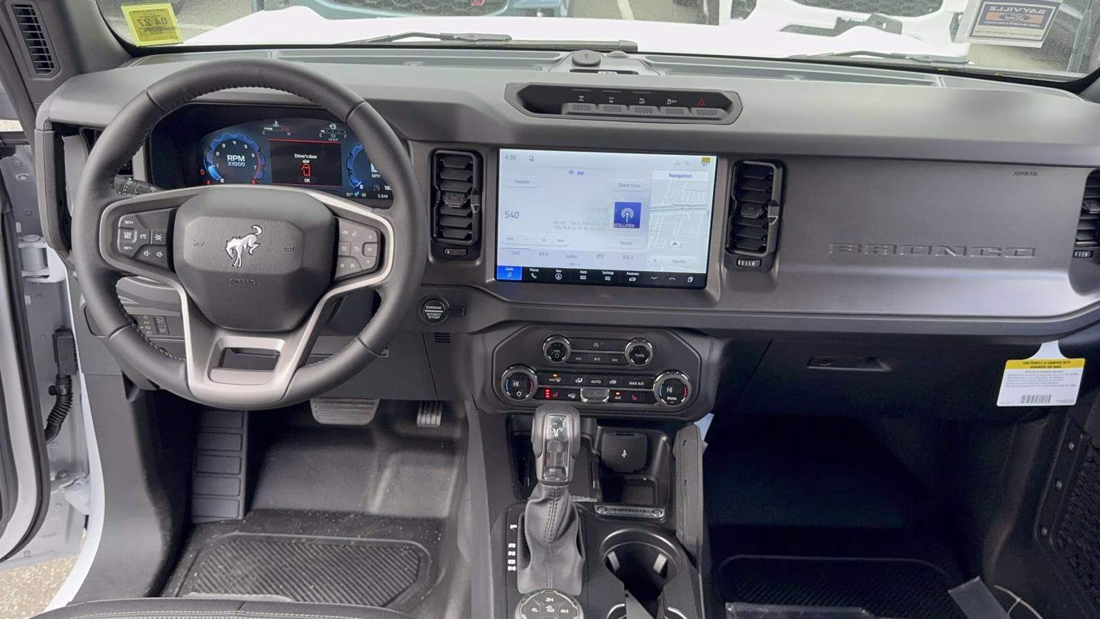 2026 White Ford Bronco Big Bend 4 Door 4x4 4X4 SUV