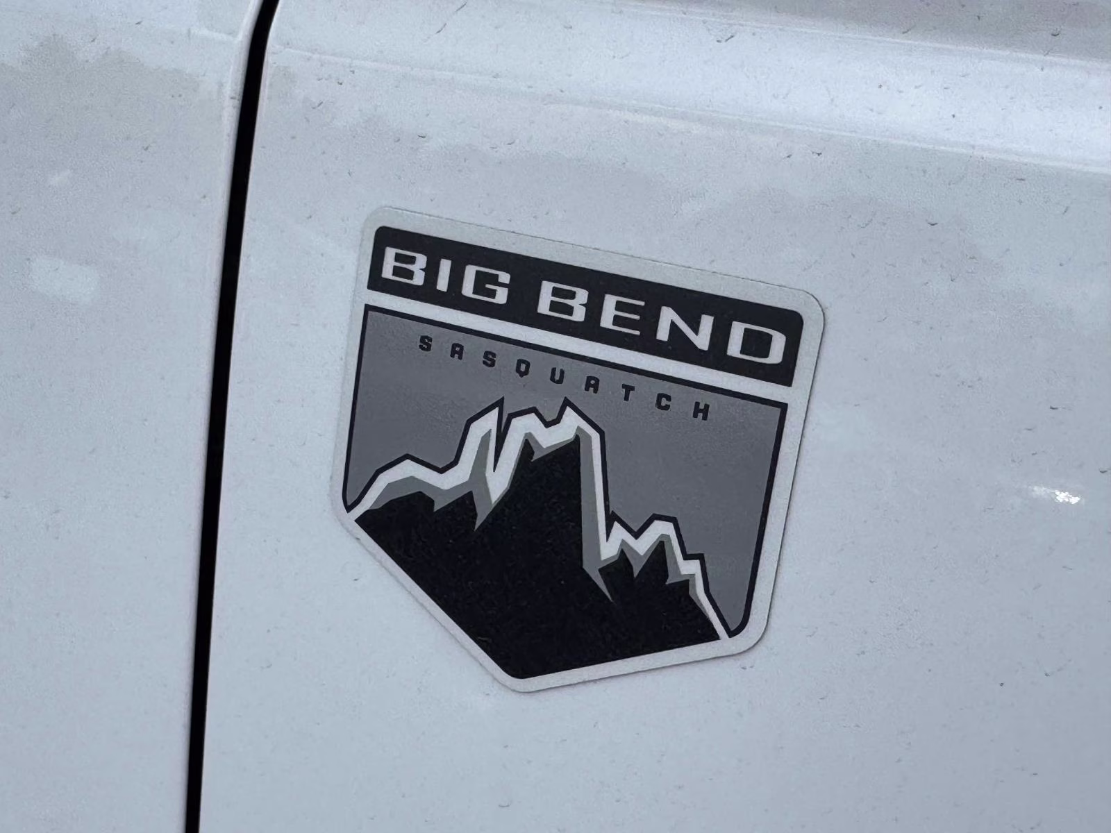 2026 White Ford Bronco Big Bend 4 Door 4x4 4X4 SUV