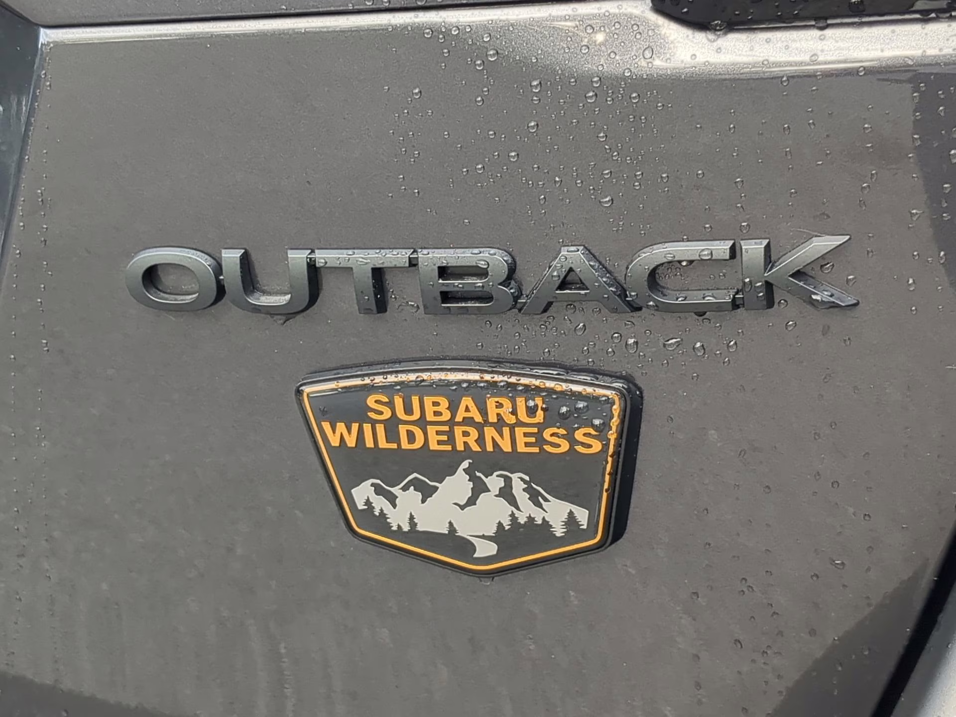 2025 Magnetite Gray Metallic Subaru Outback Wilderness AWD SUV