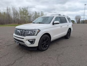 2018 White Platinum Ford Expedition Limited 4X4 SUV