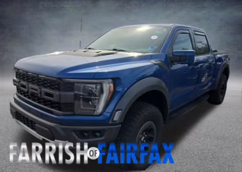 2022 Blue Metallic Ford F-150 Raptor 4X4 Truck