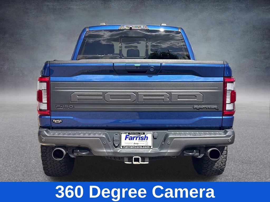 2022 Blue Metallic Ford F-150 Raptor 4X4 Truck