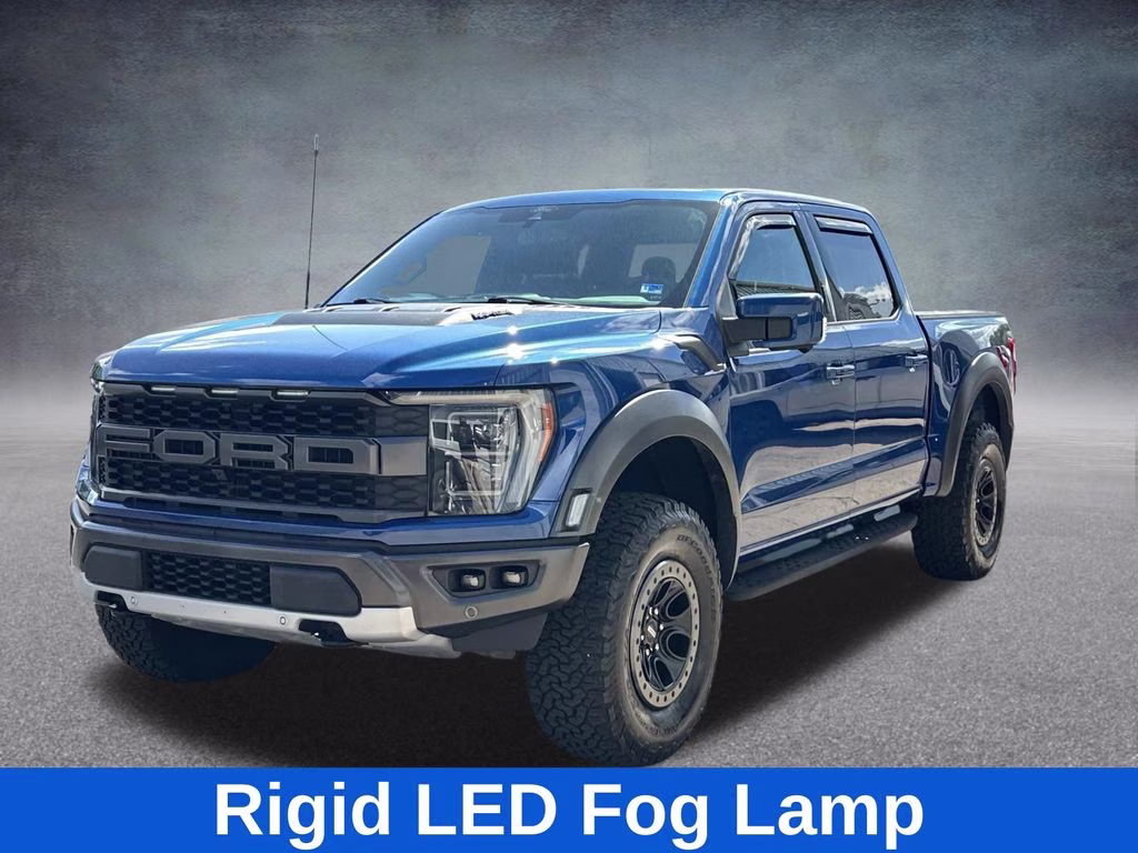 2022 Blue Metallic Ford F-150 Raptor 4X4 Truck