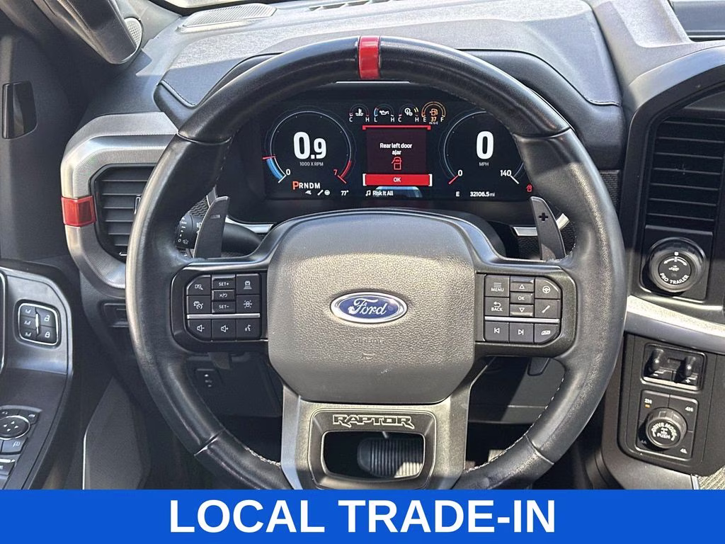 2022 Blue Metallic Ford F-150 Raptor 4X4 Truck