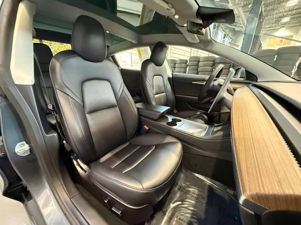 2023 Midnight Silver Metallic Tesla Model 3 Long Range AWD Sedan
