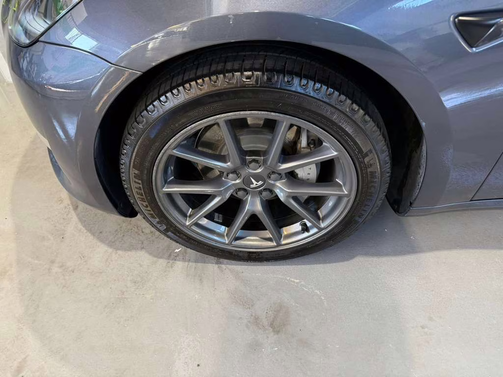 2023 Midnight Silver Metallic Tesla Model 3 Long Range AWD Sedan