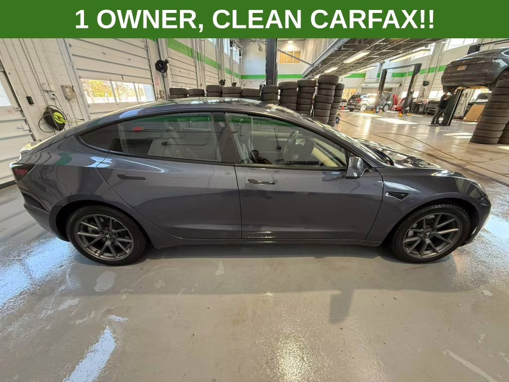 2023 Midnight Silver Metallic Tesla Model 3 Long Range AWD Sedan