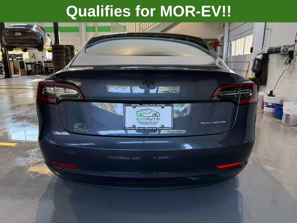 2023 Midnight Silver Metallic Tesla Model 3 Long Range AWD Sedan