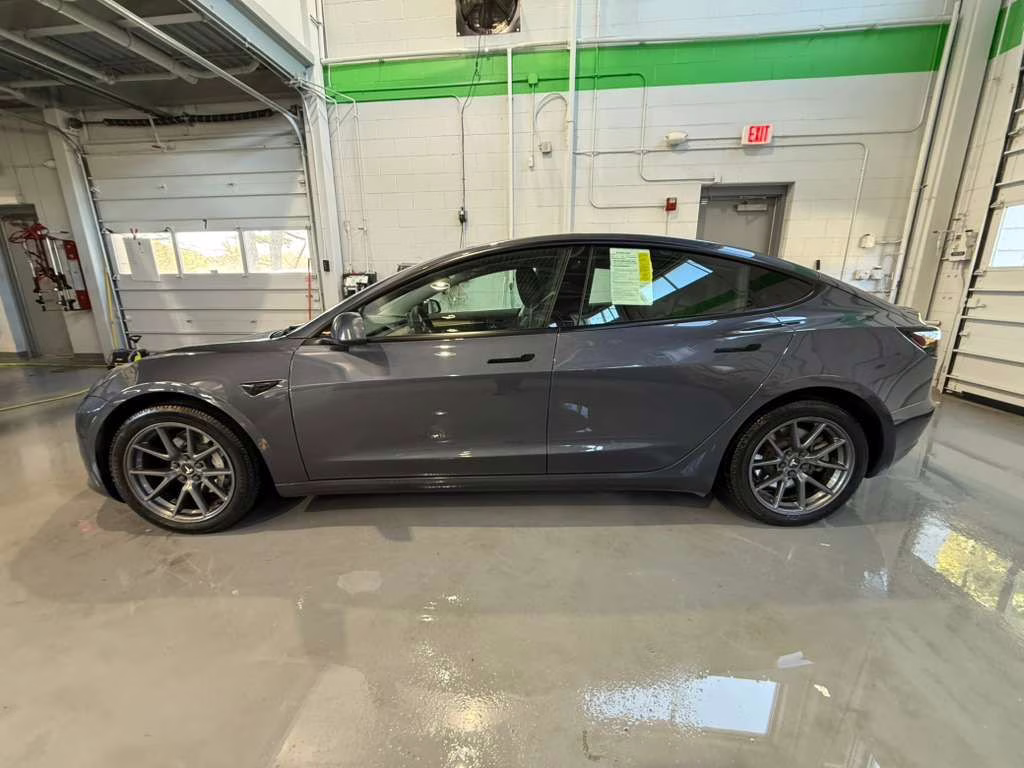 2023 Midnight Silver Metallic Tesla Model 3 Long Range AWD Sedan