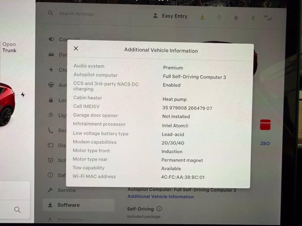 2022 Red Multi-Coat Tesla Model Y Long Range AWD SUV