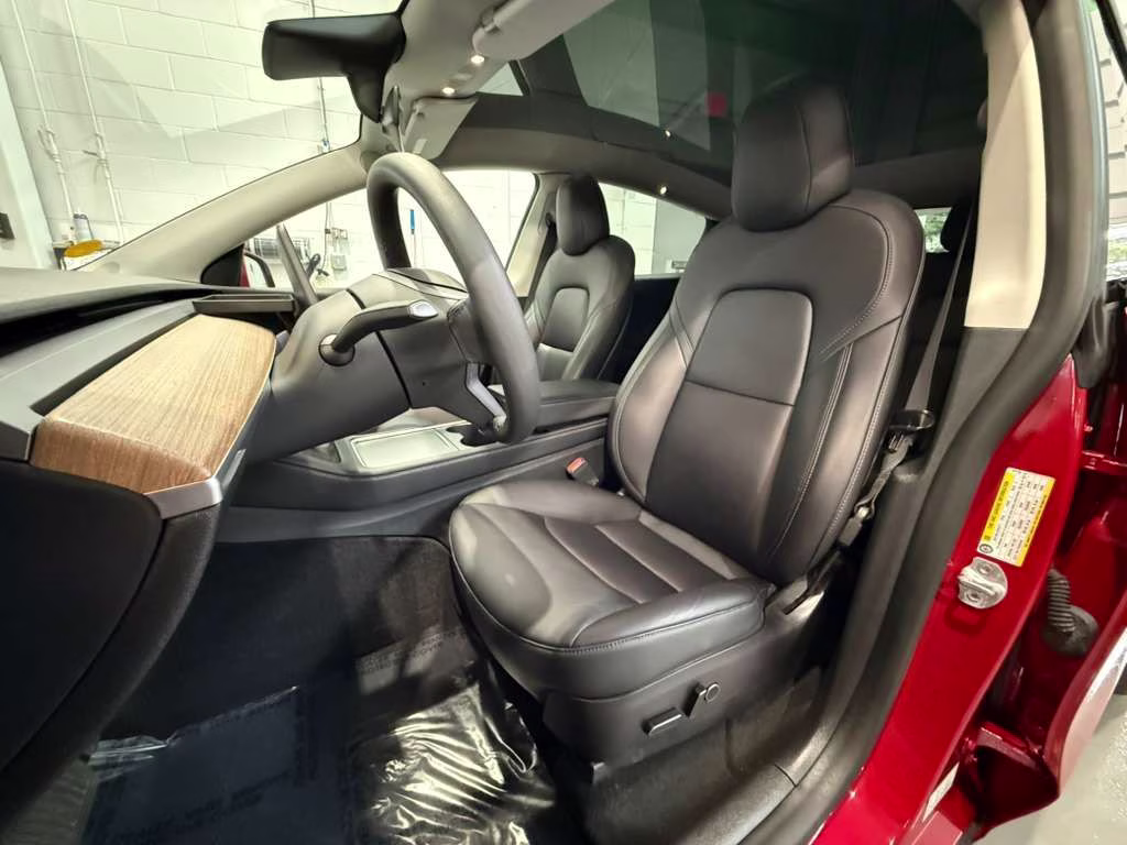 2022 Red Multi-Coat Tesla Model Y Long Range AWD SUV