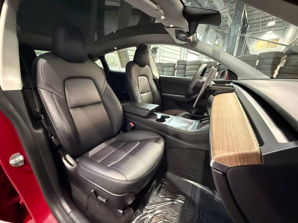 2022 Red Multi-Coat Tesla Model Y Long Range AWD SUV