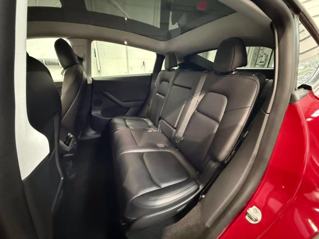 2022 Red Multi-Coat Tesla Model Y Long Range AWD SUV