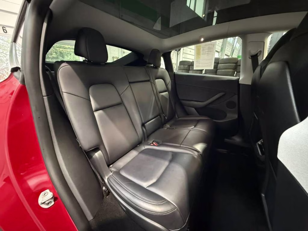 2022 Red Multi-Coat Tesla Model Y Long Range AWD SUV
