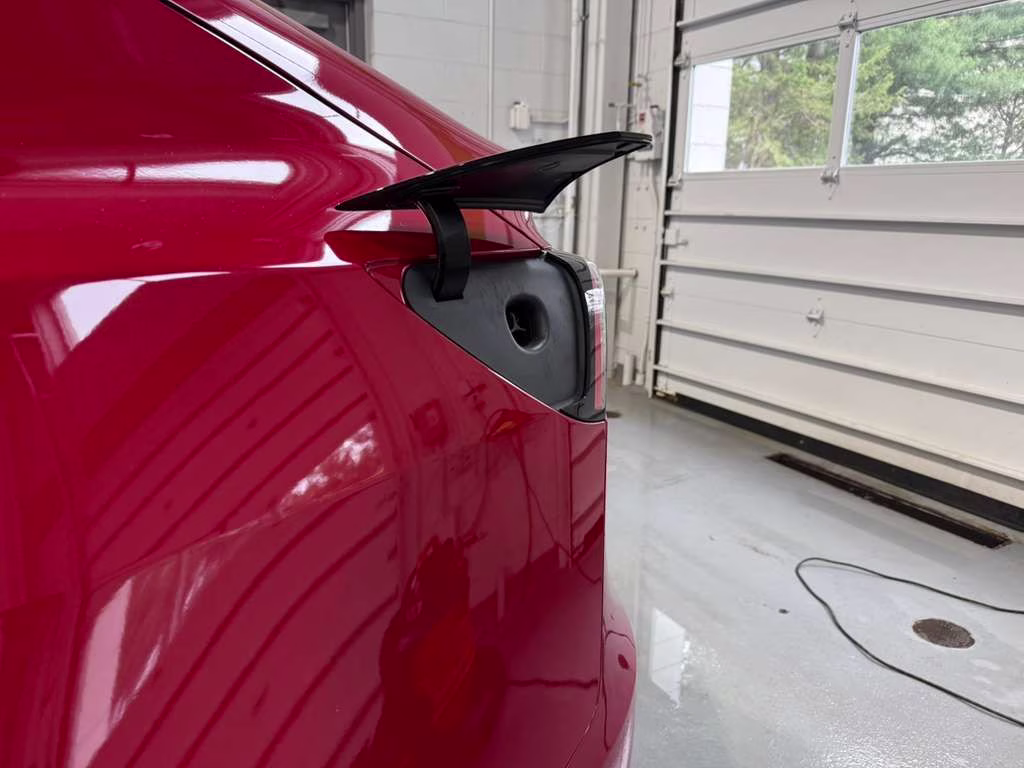 2022 Red Multi-Coat Tesla Model Y Long Range AWD SUV