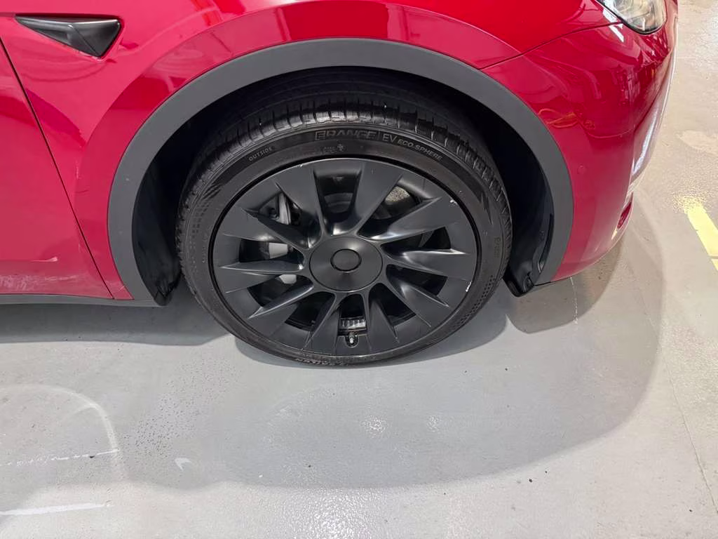 2022 Red Multi-Coat Tesla Model Y Long Range AWD SUV
