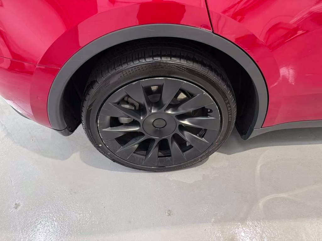 2022 Red Multi-Coat Tesla Model Y Long Range AWD SUV