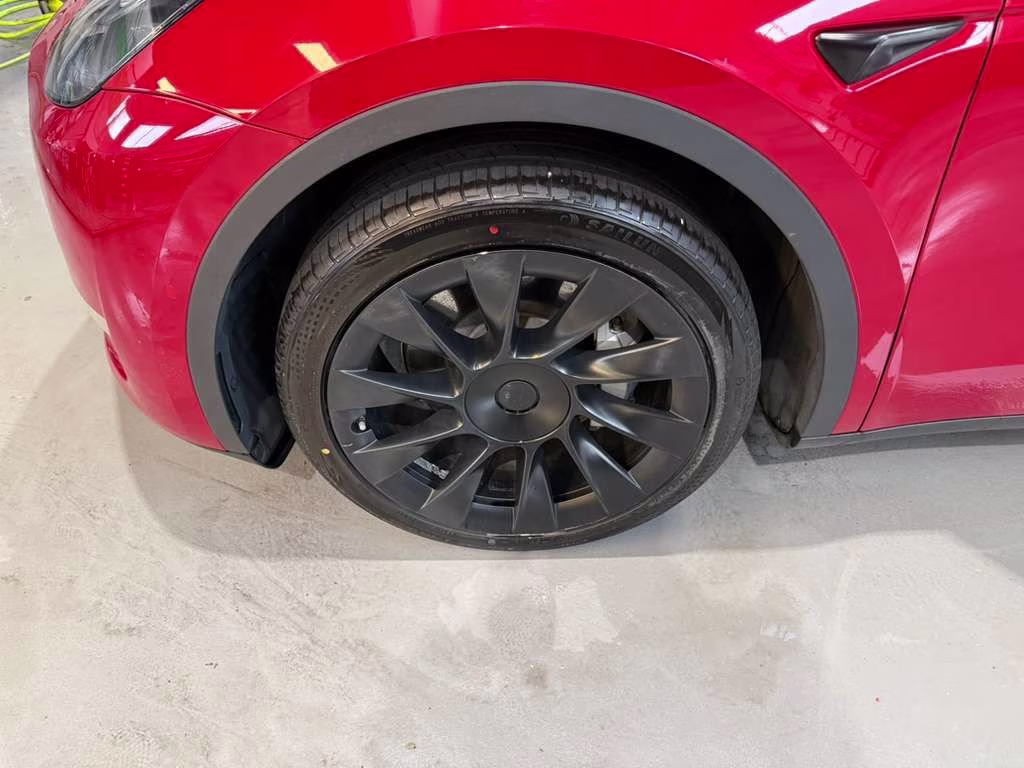 2022 Red Multi-Coat Tesla Model Y Long Range AWD SUV