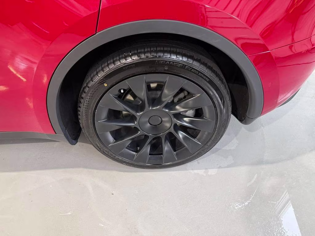 2022 Red Multi-Coat Tesla Model Y Long Range AWD SUV