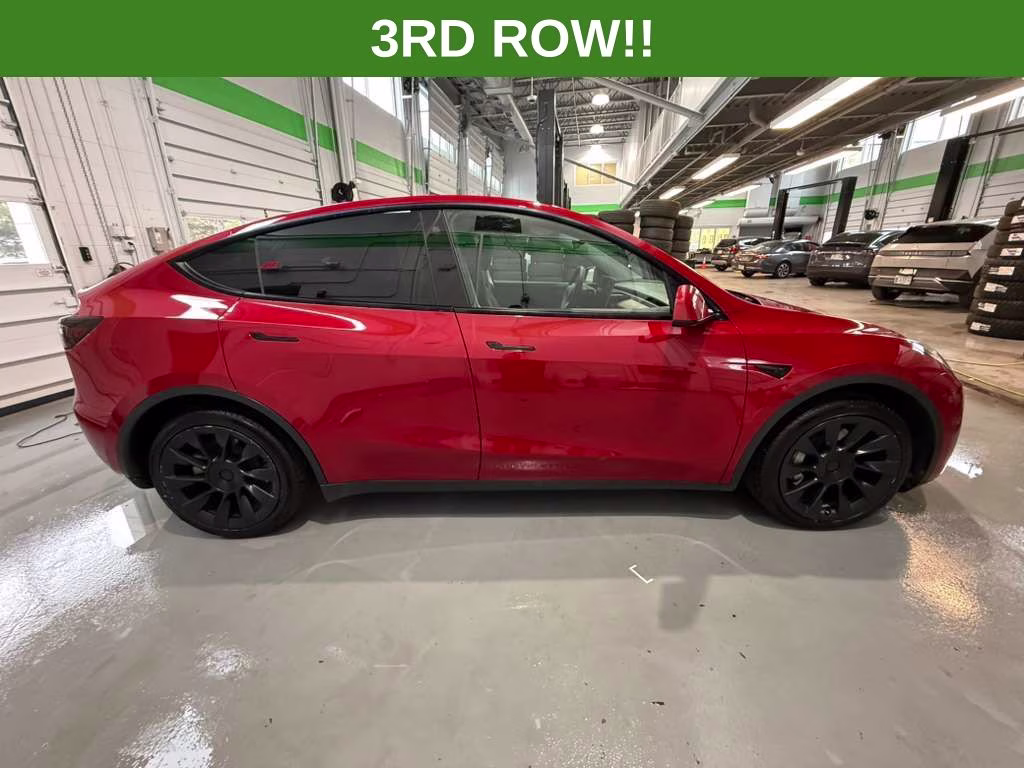 2022 Red Multi-Coat Tesla Model Y Long Range AWD SUV