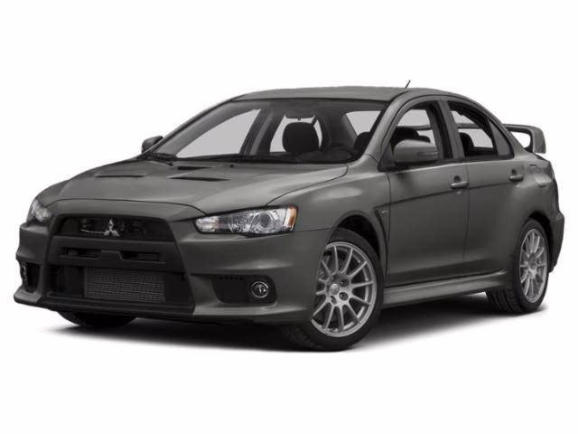 2015 Gray Mitsubishi Lancer Evolution AWD Sedan