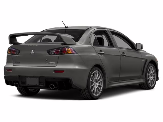 2015 Gray Mitsubishi Lancer Evolution AWD Sedan