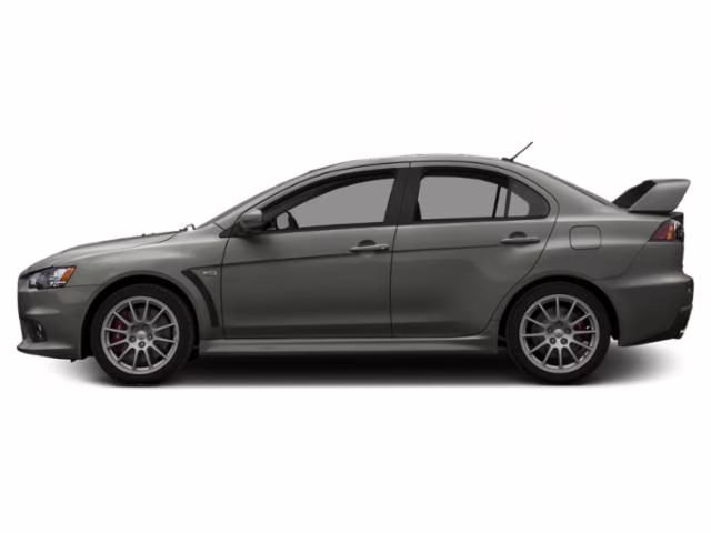 2015 Gray Mitsubishi Lancer Evolution AWD Sedan