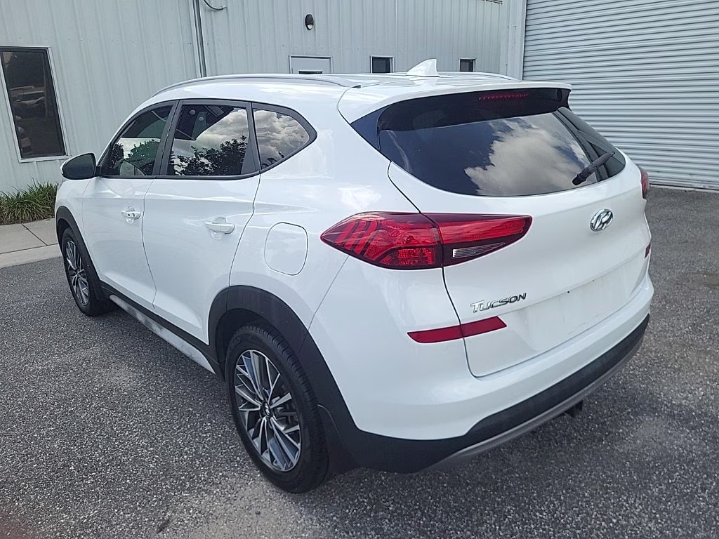 2019 White Pearl Hyundai Tucson SEL FWD SUV