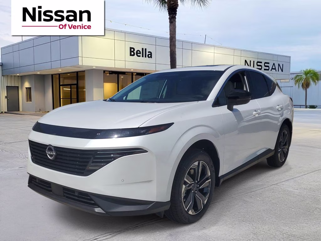 2026 Everest White Pearl Tricoat Nissan Murano SL AWD SUV