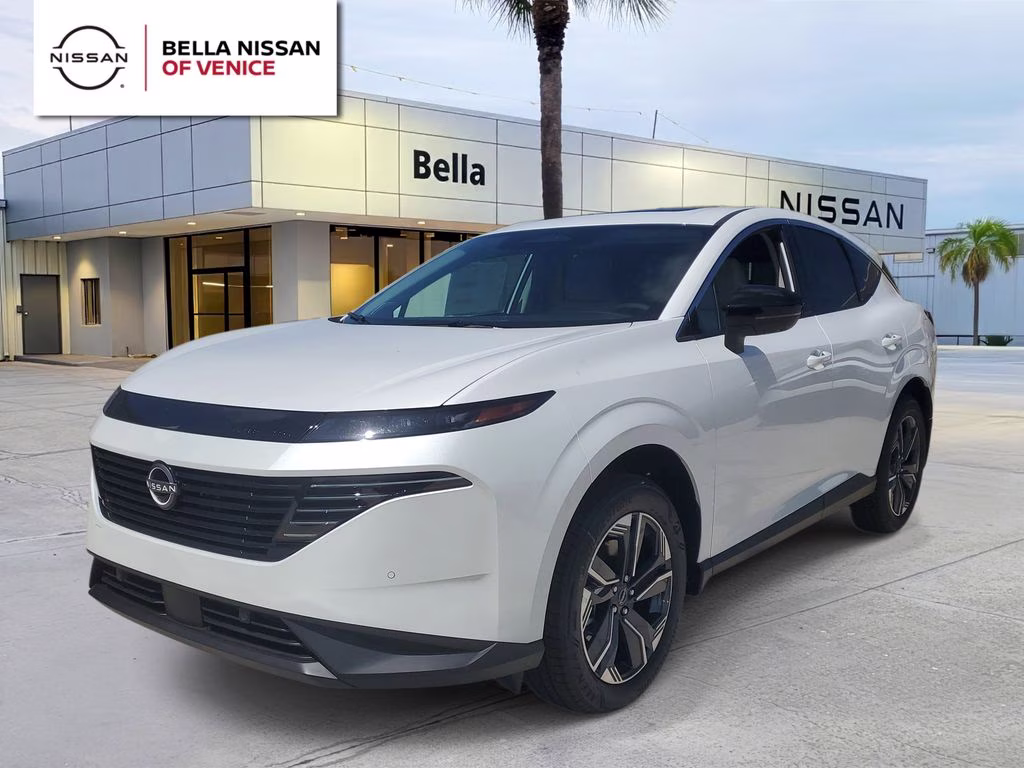 2026 Everest White Pearl Tricoat Nissan Murano SL AWD SUV