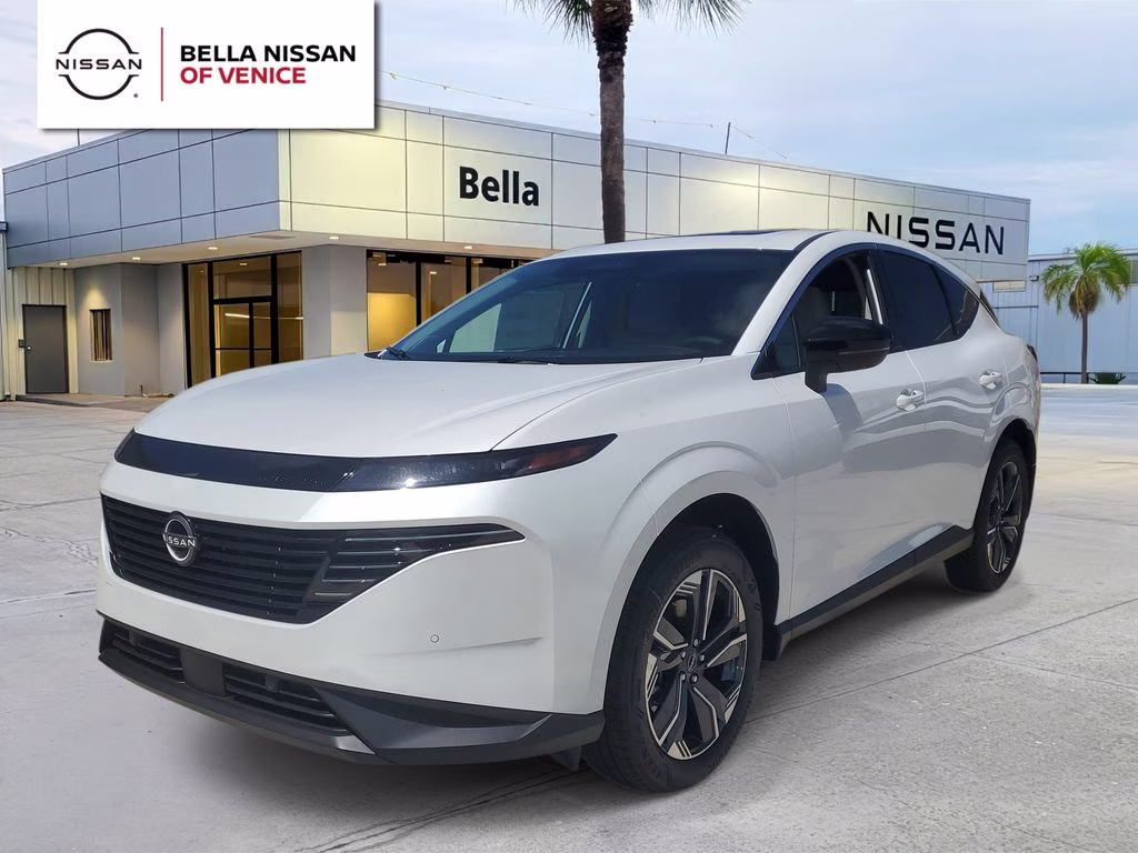 2026 Everest White Pearl Tricoat Nissan Murano SL AWD SUV
