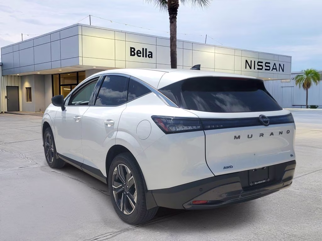 2026 Everest White Pearl Tricoat Nissan Murano SL AWD SUV