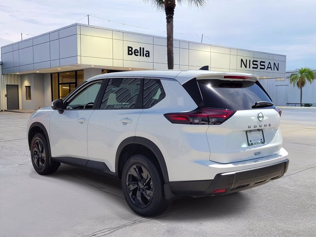 2026 Everest White Pearl Tricoat Nissan Rogue SV FWD SUV