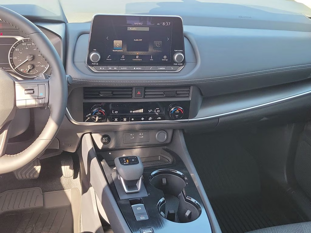 2026 Everest White Pearl Tricoat Nissan Rogue SV FWD SUV