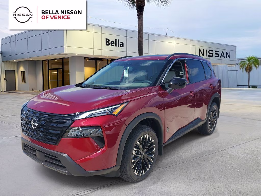 2026 Scarlet Ember Tintcoat Nissan Rogue Dark Armor FWD SUV