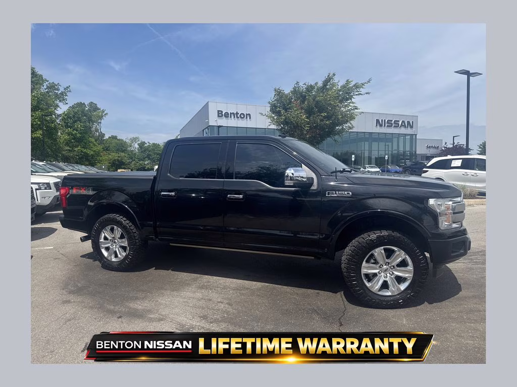 2020 Black Metallic Ford F-150 Platinum 4X4 Truck