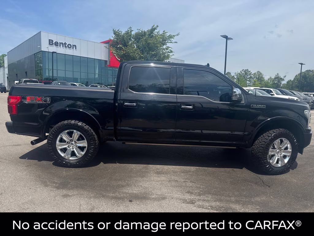 2020 Black Metallic Ford F-150 Platinum 4X4 Truck