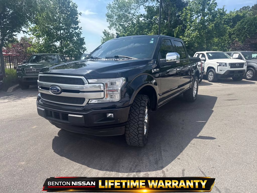 2020 Black Metallic Ford F-150 Platinum 4X4 Truck