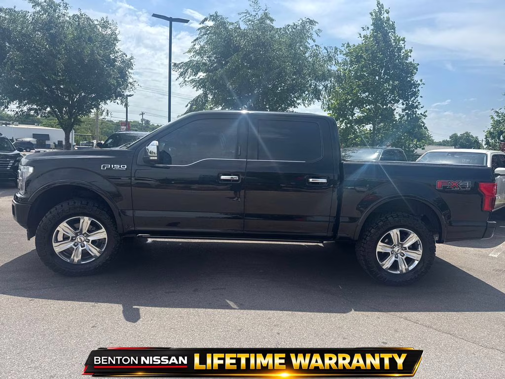 2020 Black Metallic Ford F-150 Platinum 4X4 Truck