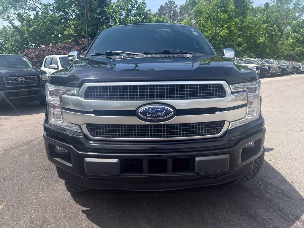 2020 Black Metallic Ford F-150 Platinum 4X4 Truck