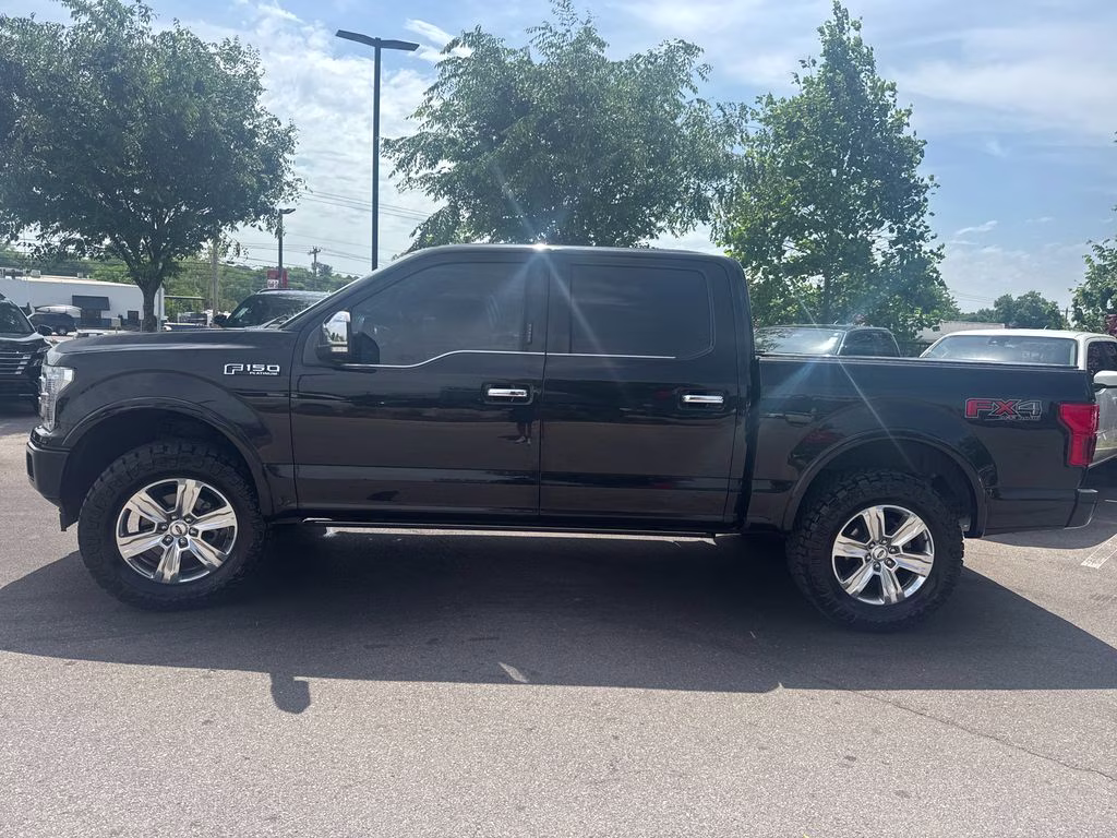 2020 Black Metallic Ford F-150 Platinum 4X4 Truck