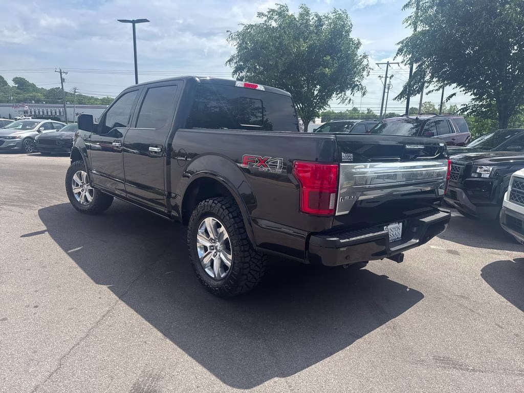 2020 Black Metallic Ford F-150 Platinum 4X4 Truck