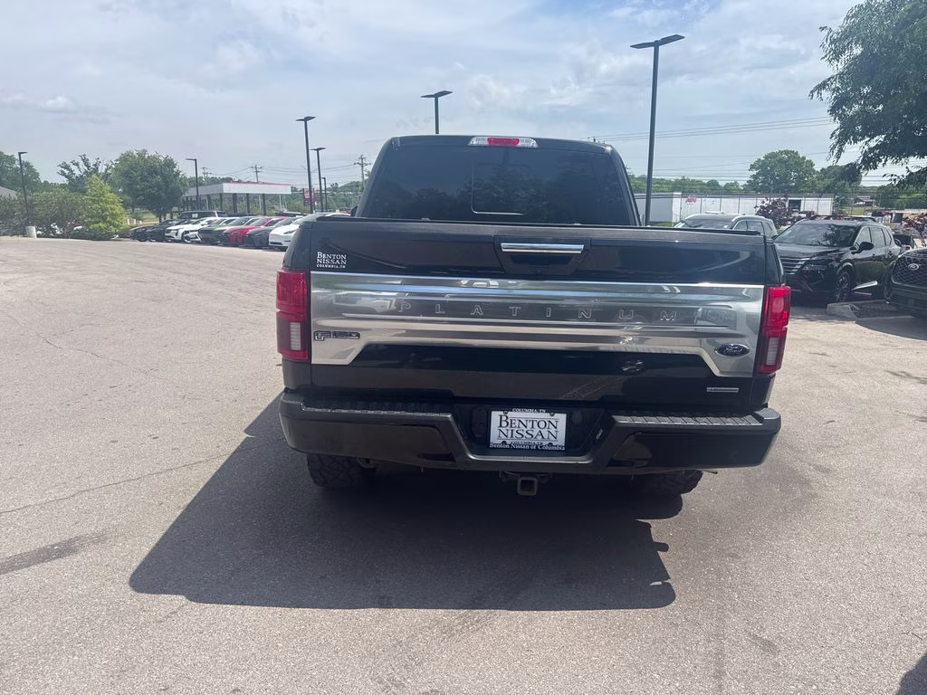 2020 Black Metallic Ford F-150 Platinum 4X4 Truck